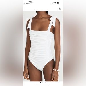 Minkpink Constance Ruched one piece size small